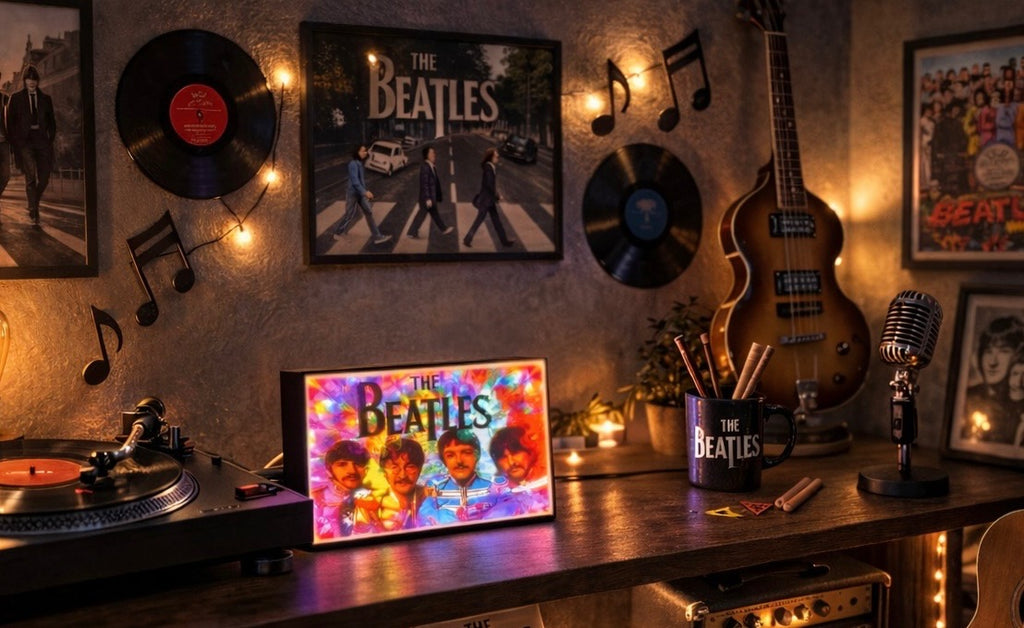The Beatles-Inspired LED Lithophane Light Box