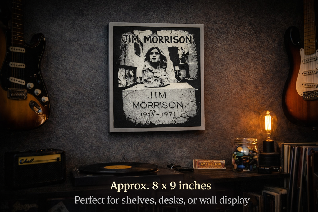 Jim Morrison Grave HueForge Art