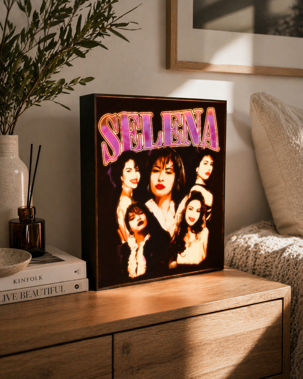 Selena Inspired LED Light Box