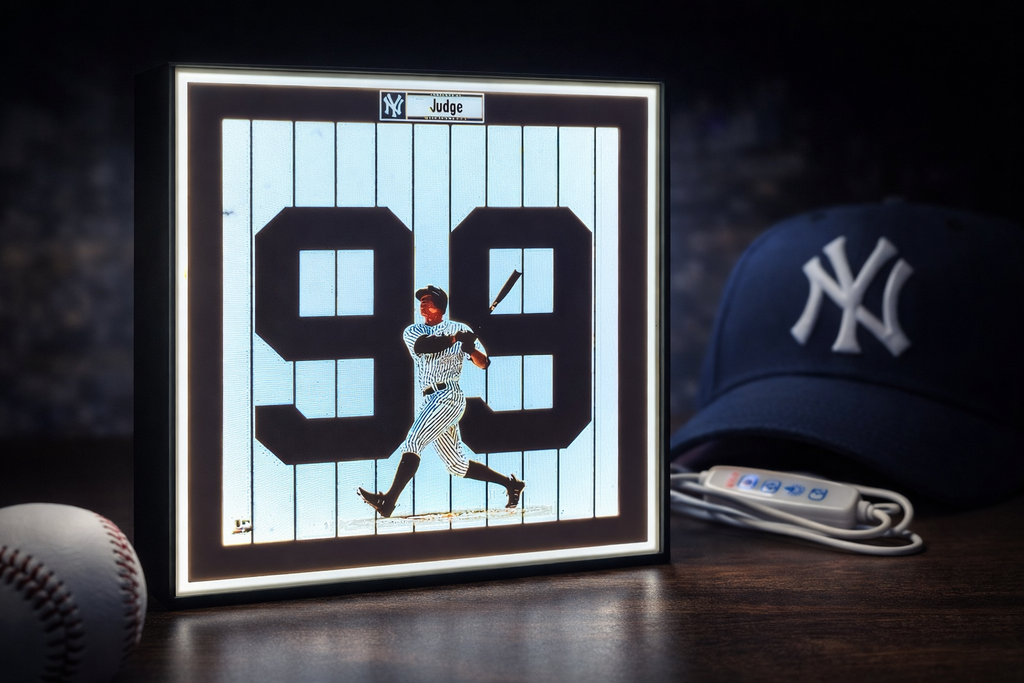 New York Yankees - Aaron Judge #99 Lithophane LED Light Box
