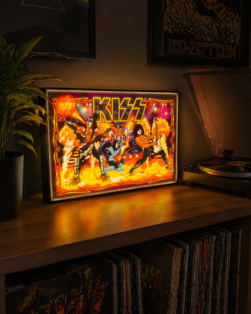KISS Pinball LED Light Box