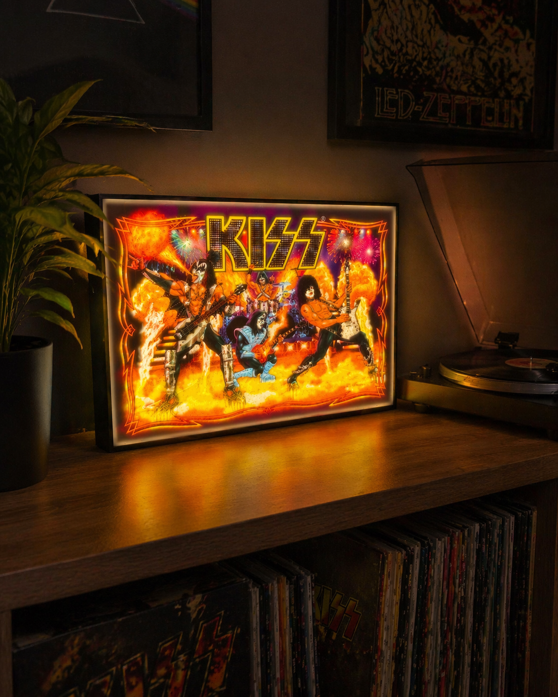 KISS Pinball LED Light Box