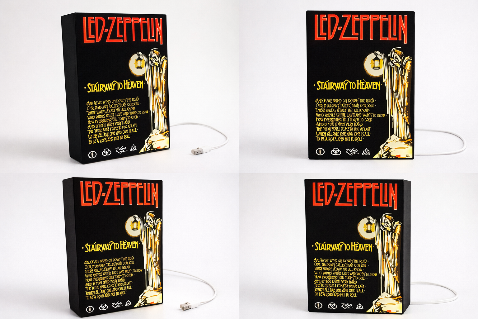 Led Zeppelin “Stairway to Heaven” LED Light Box