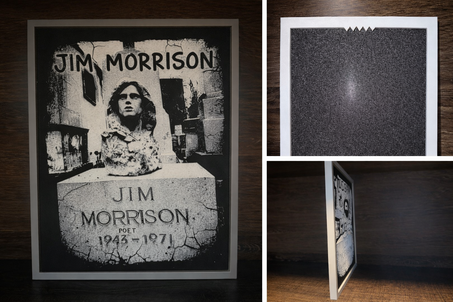 Jim Morrison Grave HueForge Art