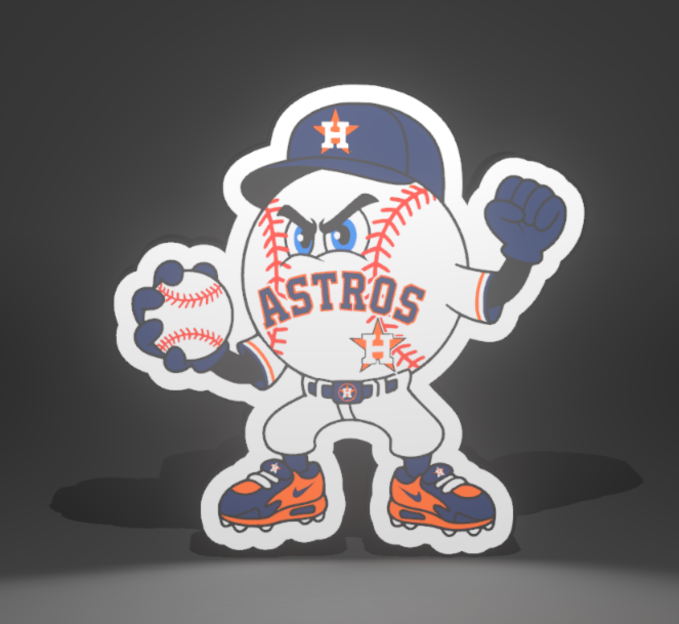 Custom Baseball Teams Light Boxes - Pick From All 30 Teams