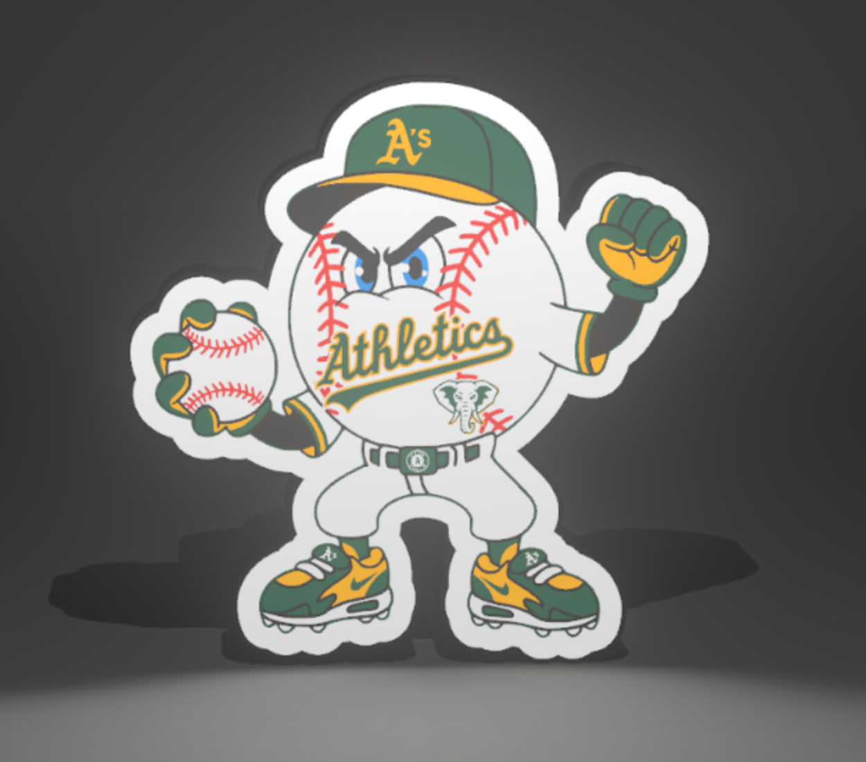 Custom Baseball Teams Light Boxes - Pick From All 30 Teams
