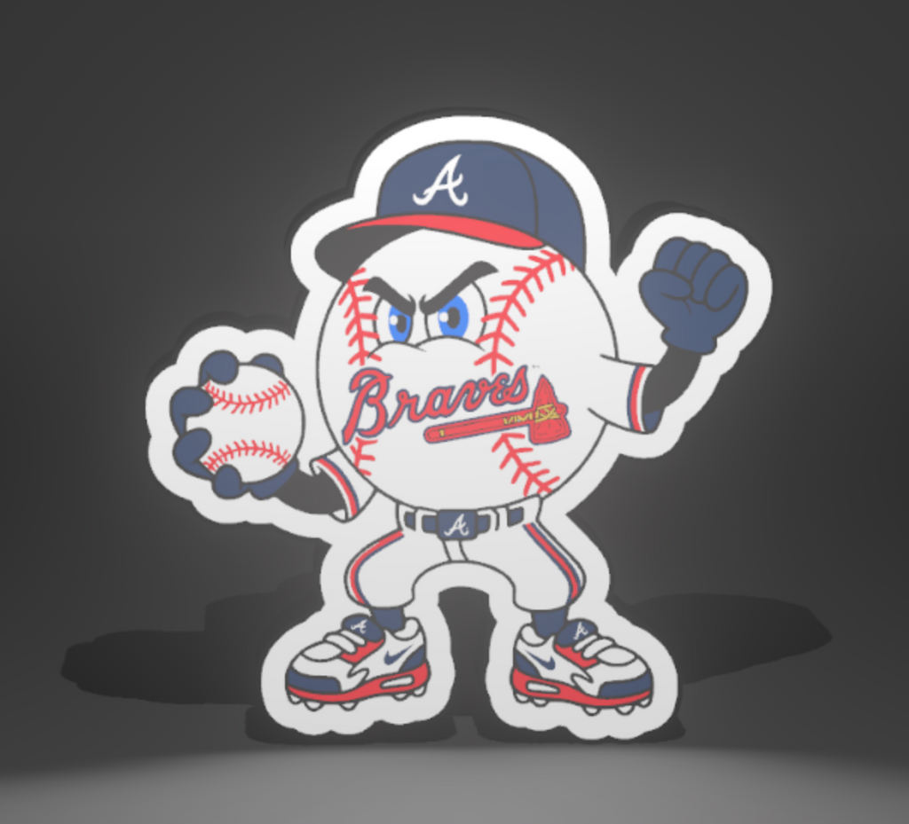 Custom Baseball Teams Light Boxes - Pick From All 30 Teams