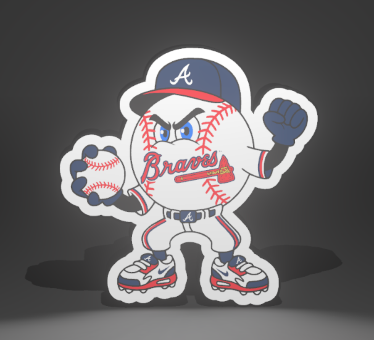 Custom Baseball Teams Light Boxes - Pick From All 30 Teams