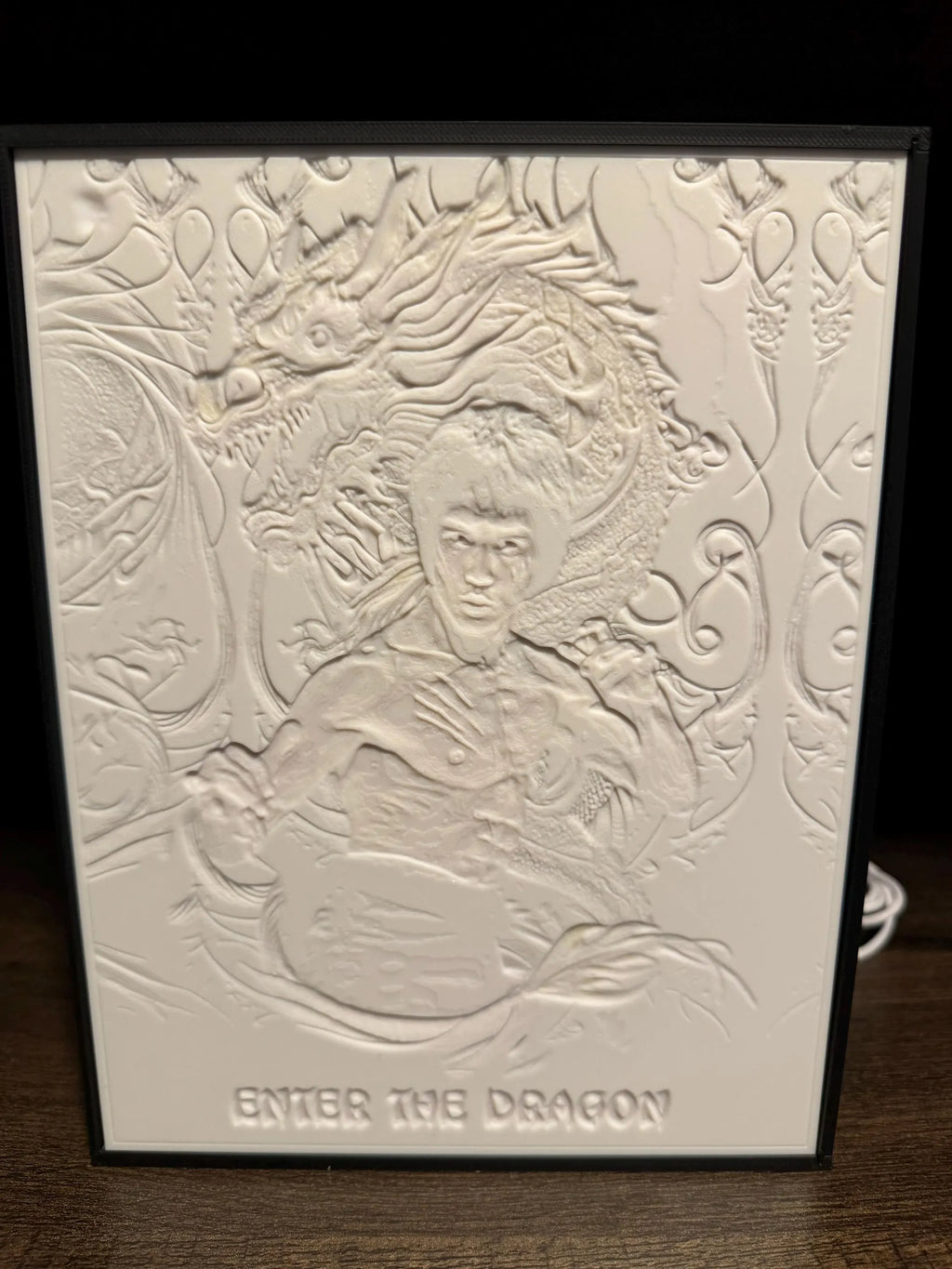 Enter the Dragon Illuminated LED Light Box