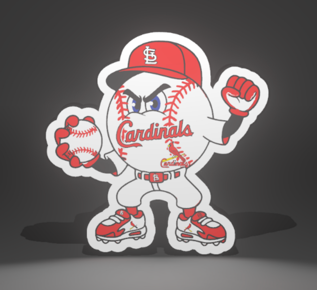 Custom Baseball Teams Light Boxes - Pick From All 30 Teams