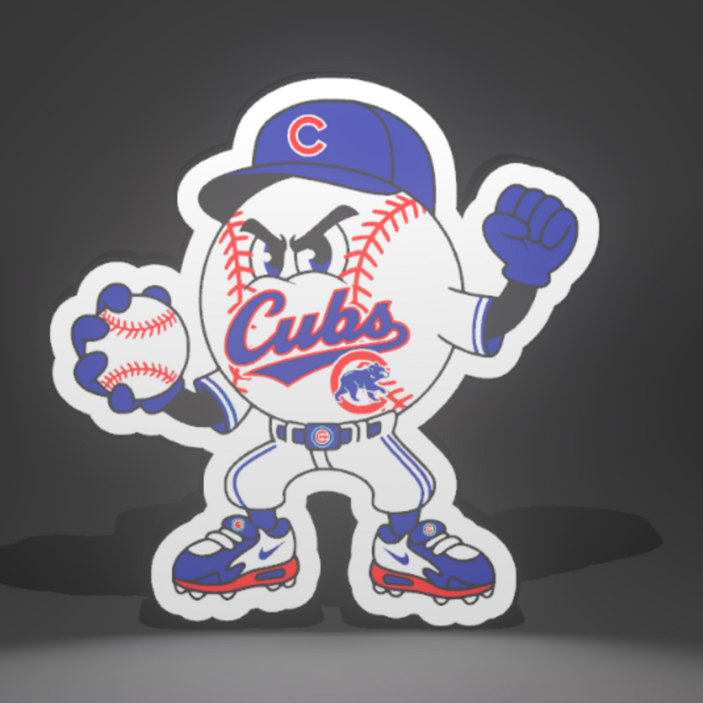 Custom Baseball Teams Light Boxes - Pick From All 30 Teams