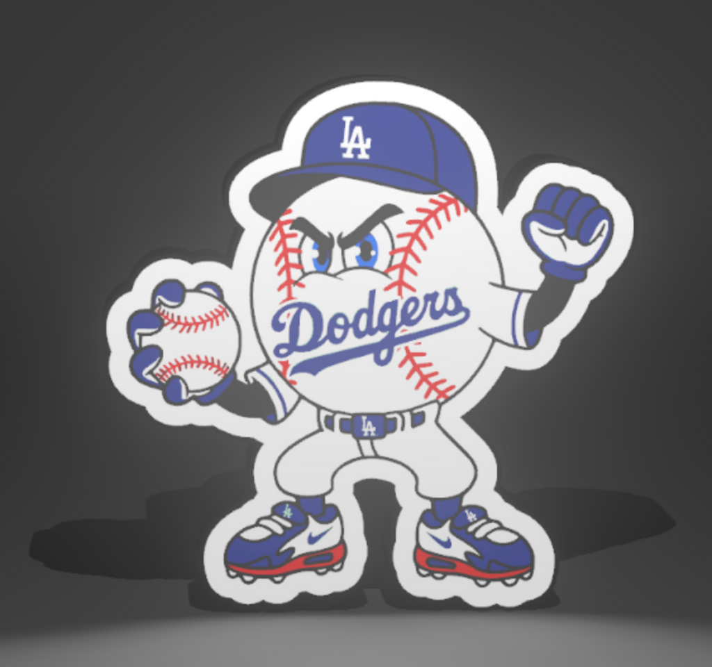 Custom Baseball Teams Light Boxes - Pick From All 30 Teams