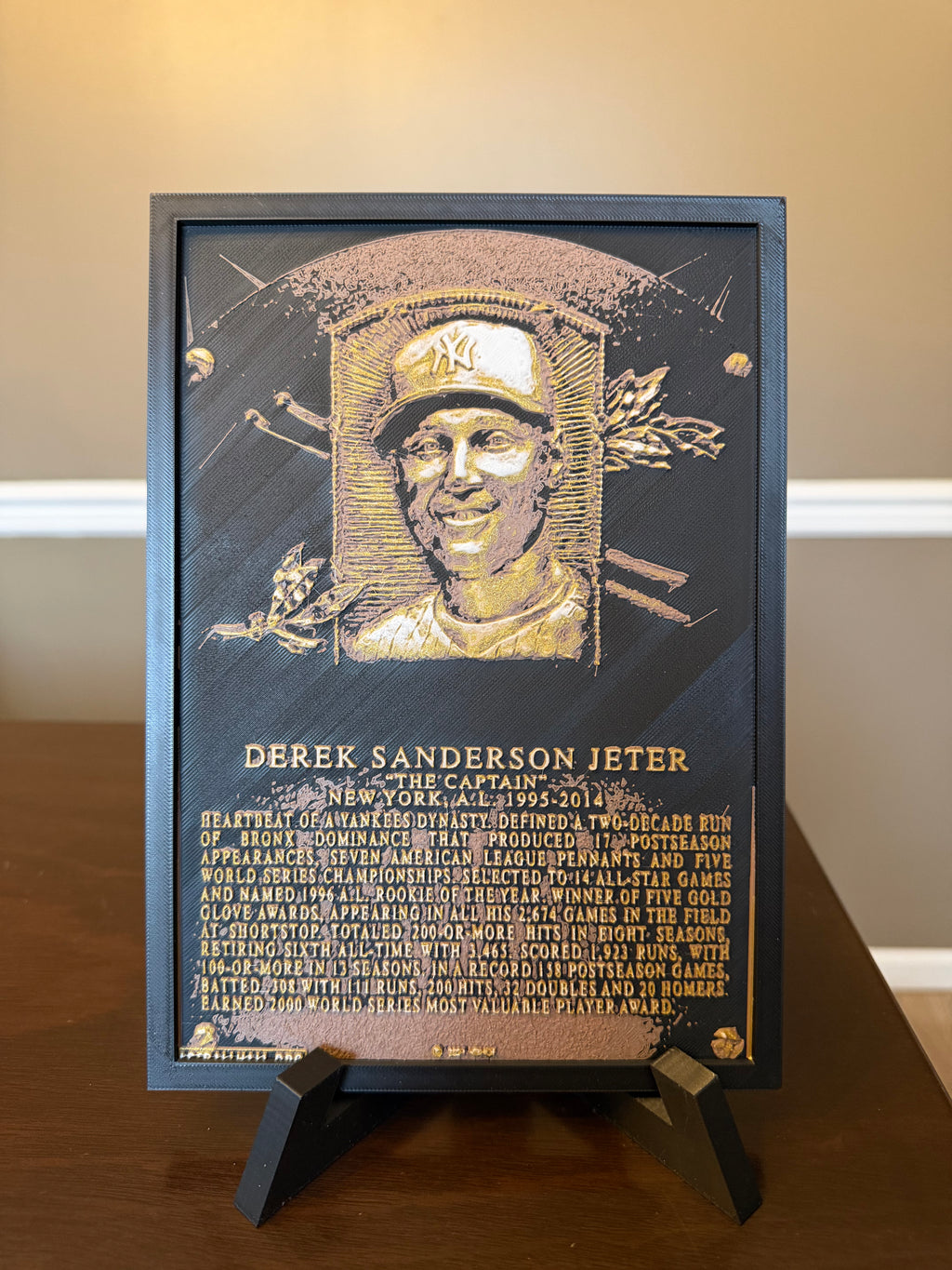 Baseball Hall of Fame Plaque - Choose your Hall of Famer