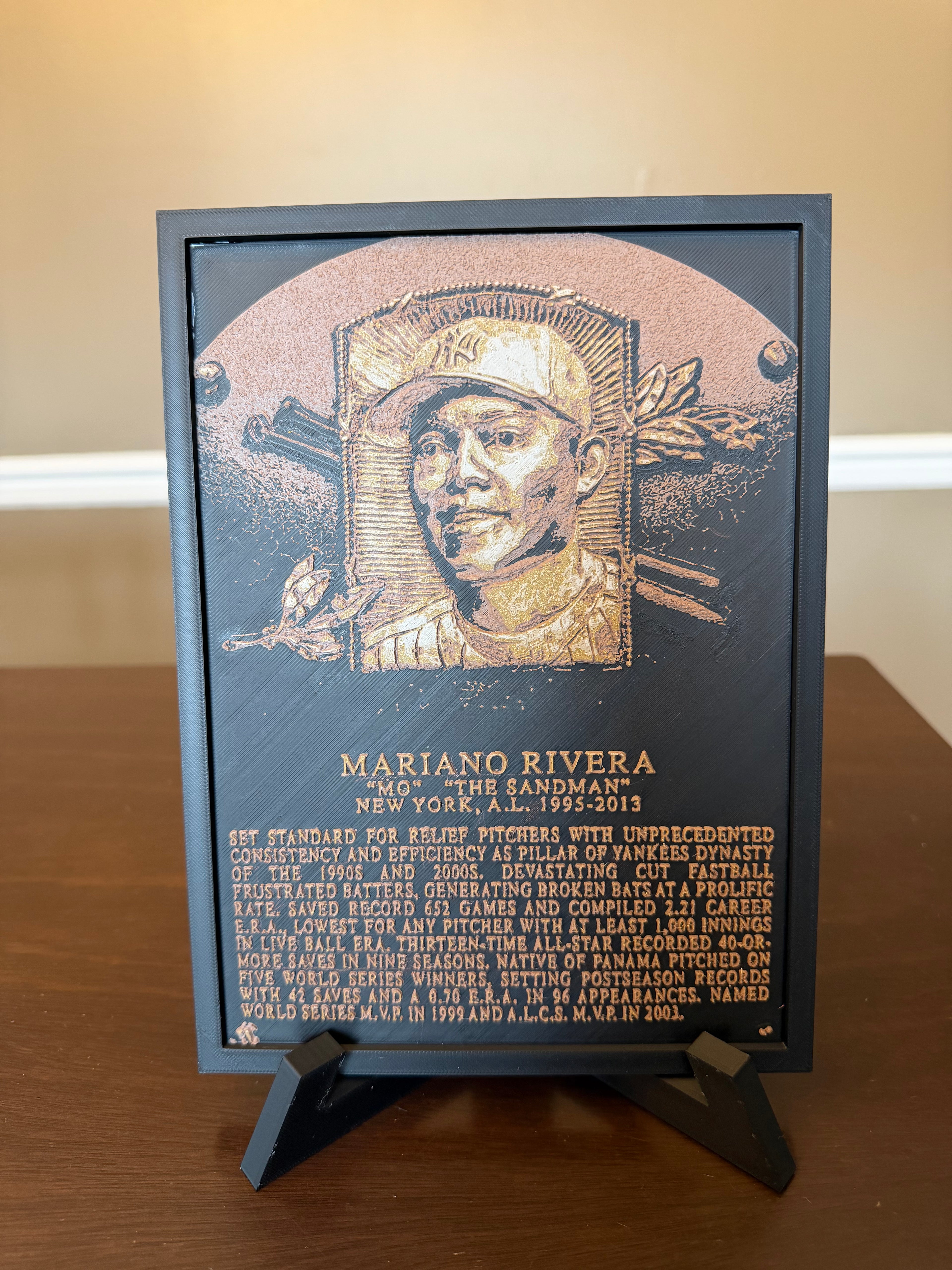 Baseball Hall of Fame Plaque - Choose your Hall of Famer