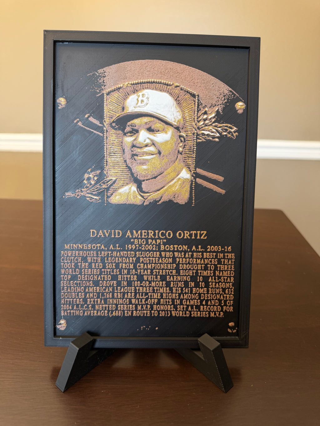 Baseball Hall of Fame Plaque - Choose your Hall of Famer