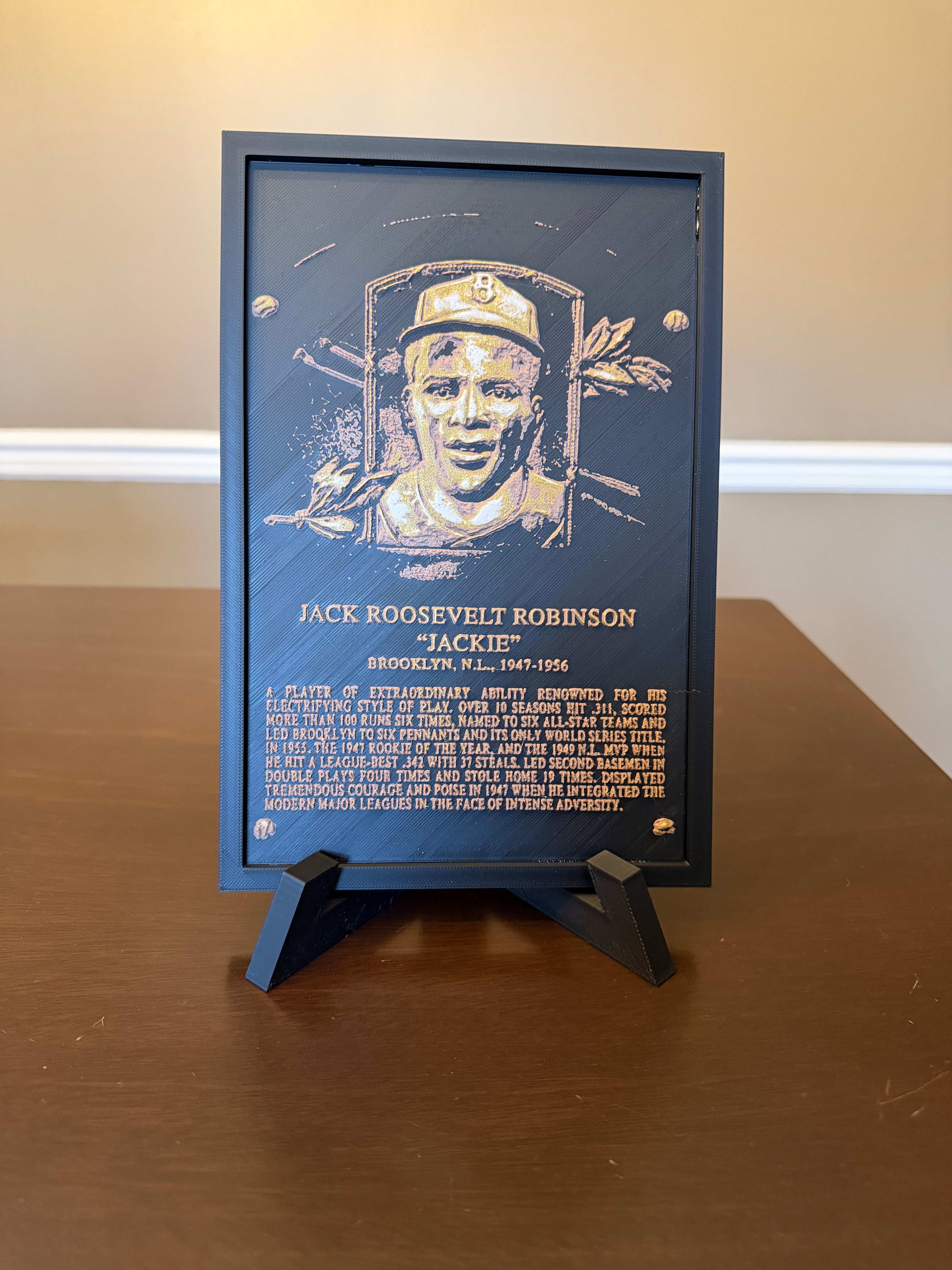 Baseball Hall of Fame Plaque - Choose your Hall of Famer