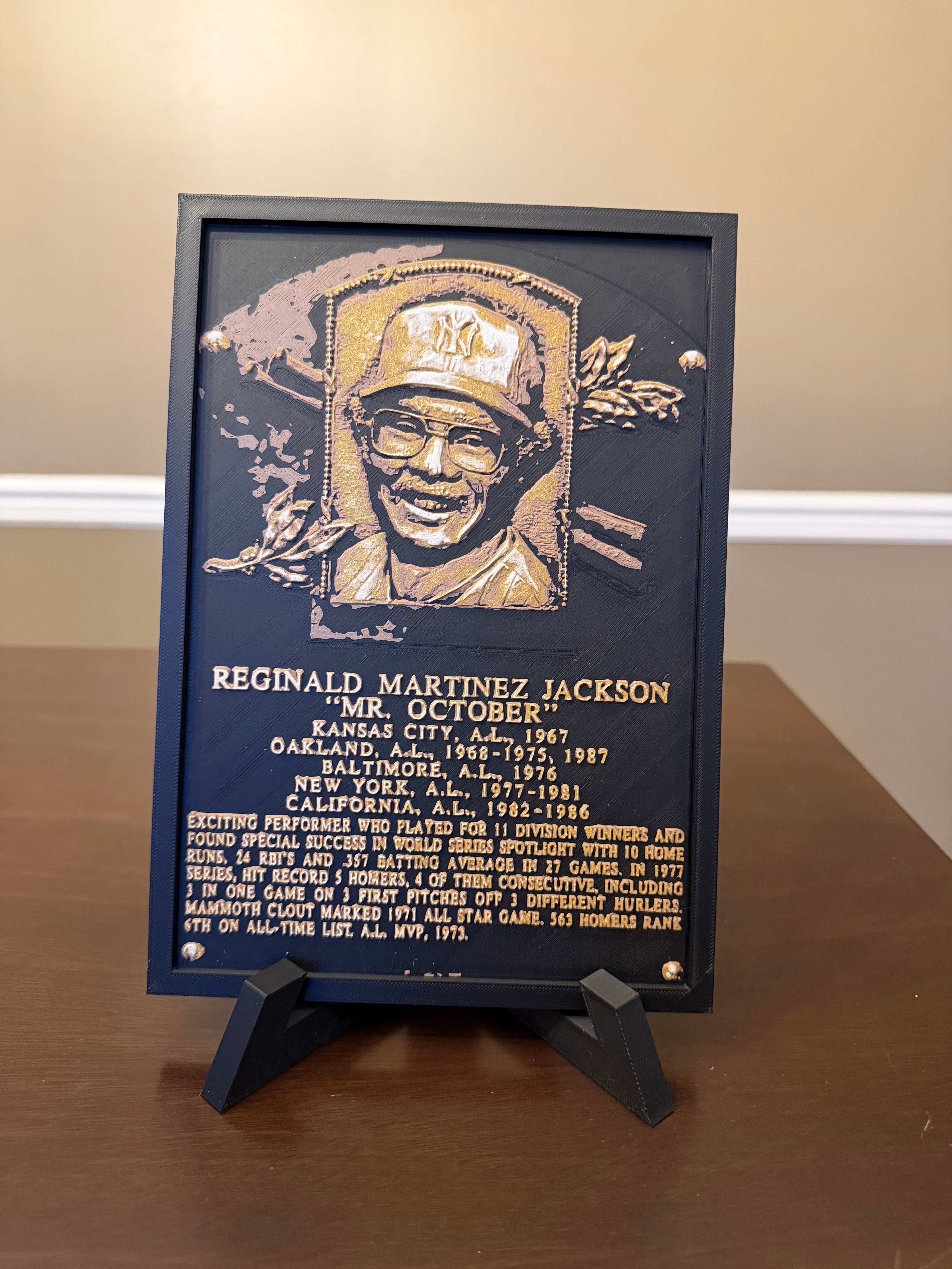 Baseball Hall of Fame Plaque - Choose your Hall of Famer