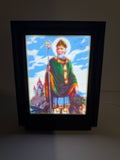 Choose from Seven Saints 3D Light Frame – Spiritual Home Decor