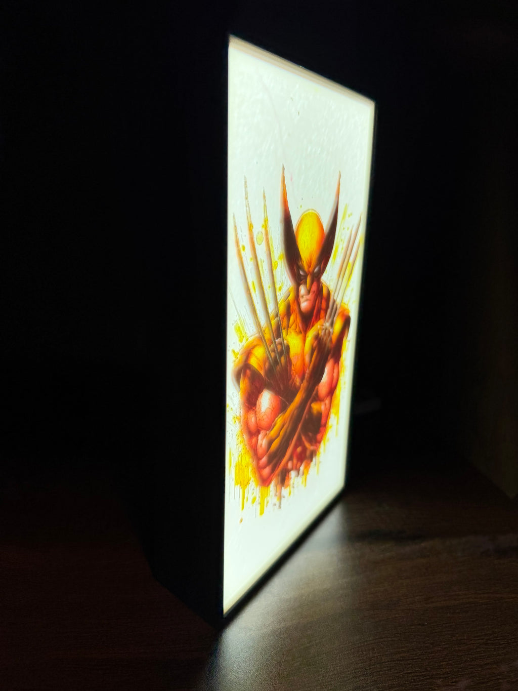 Fan Inspired Wolverine Light Box