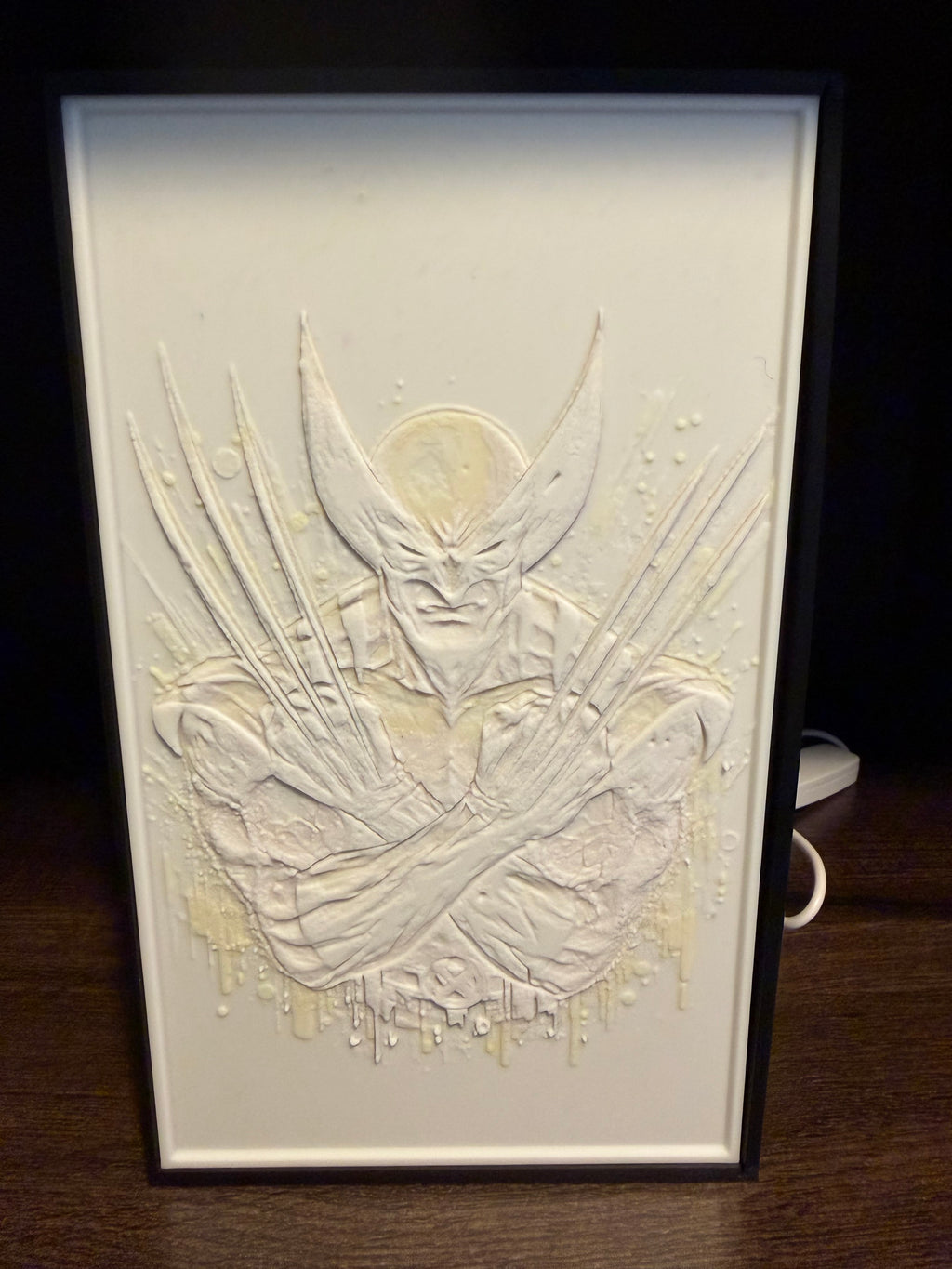 Fan Inspired Wolverine Light Box