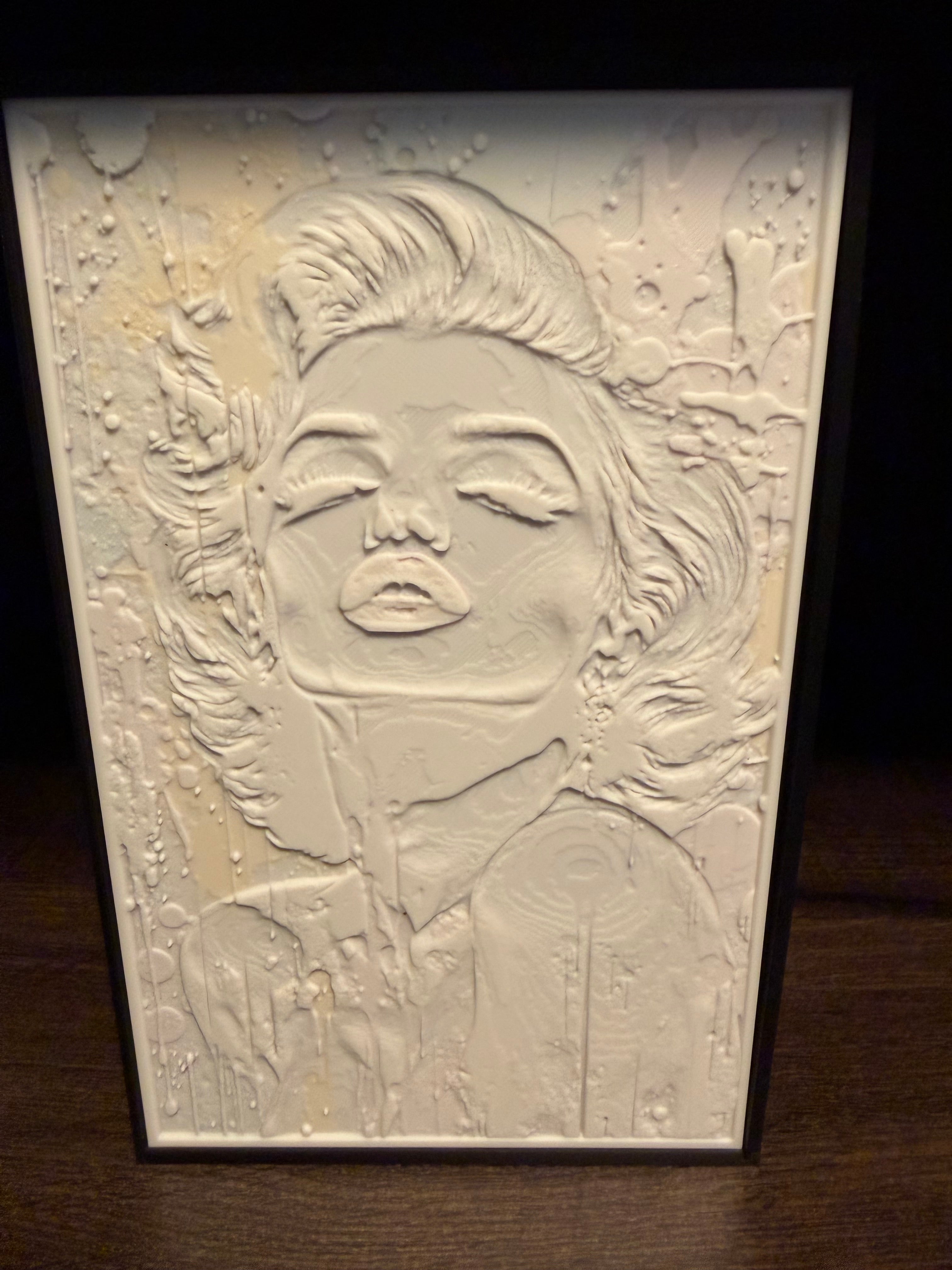 Marilyn Monroe Inspired LED Light Box