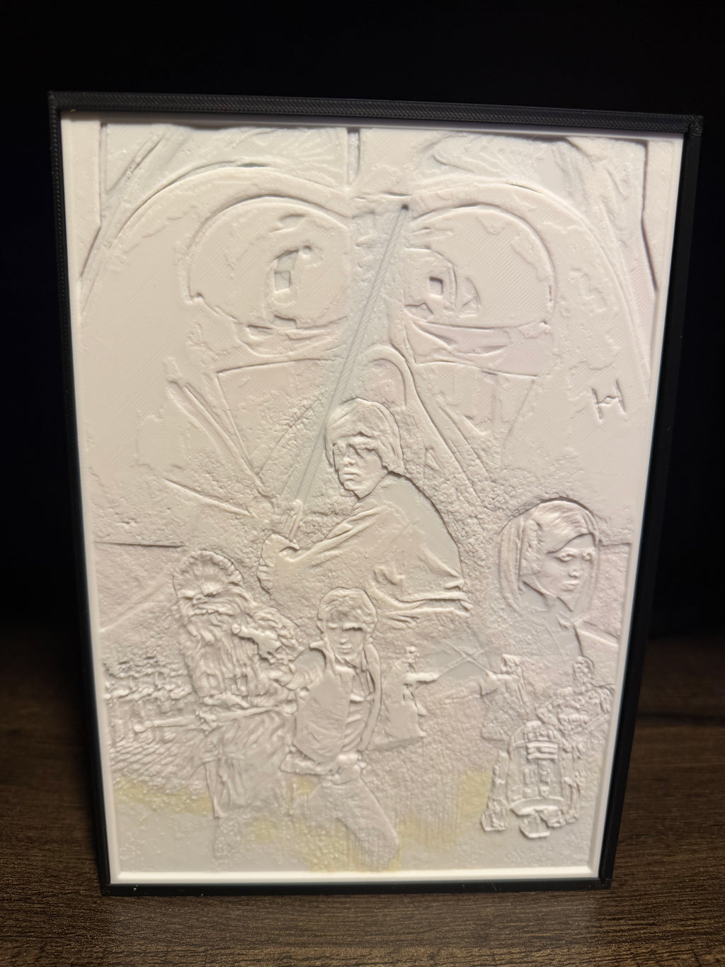 Star Wars Inspired 3D LED Light Box
