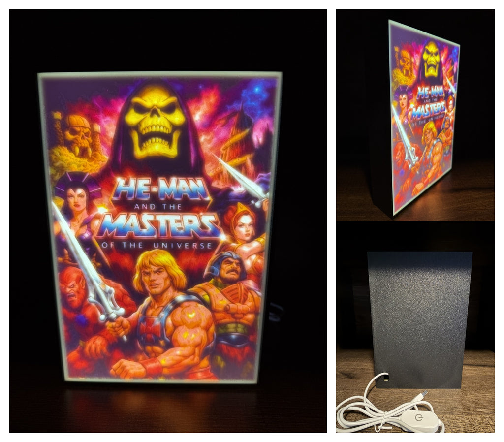 He-Man Masters of the Universe - LED Lithophane Light Box