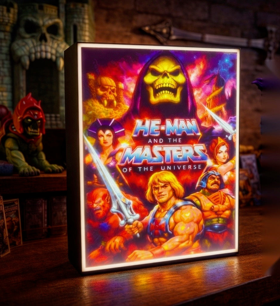 He-Man Masters of the Universe - LED Lithophane Light Box