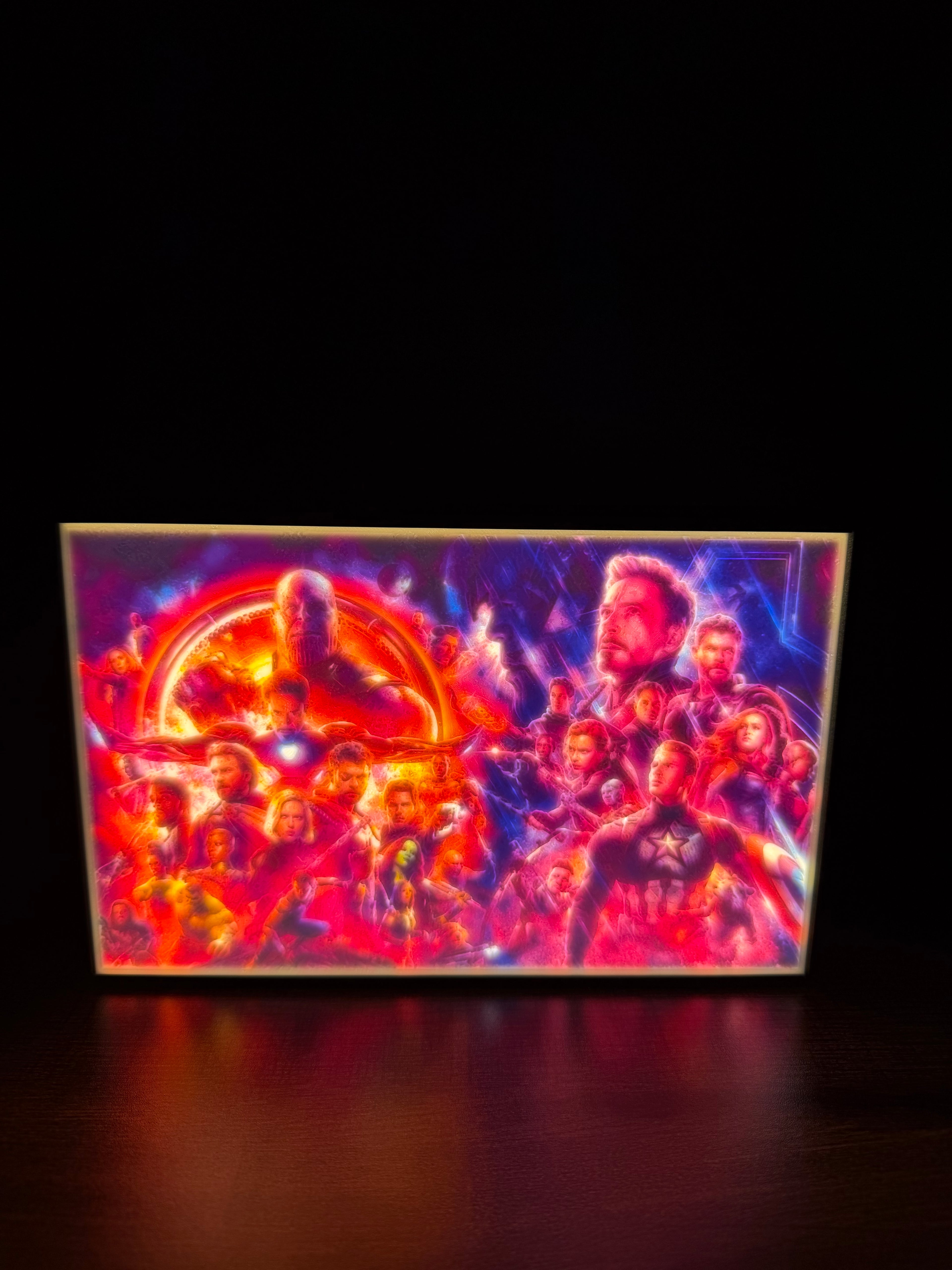Marvel Avengers Infinity Saga LED Light Box
