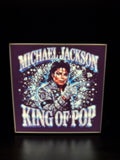 Michael Jackson “King of Pop” LED Light Box