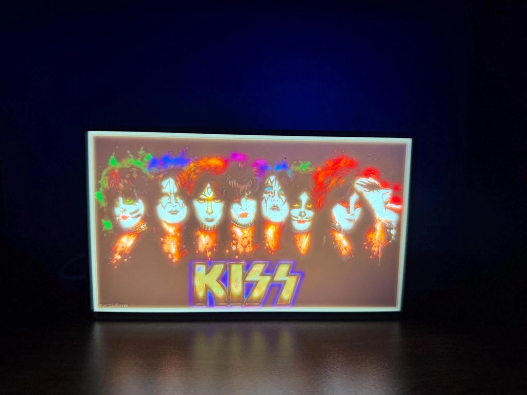 KISS Legacy Lithophane LED Lightbox – All Band Members Edition