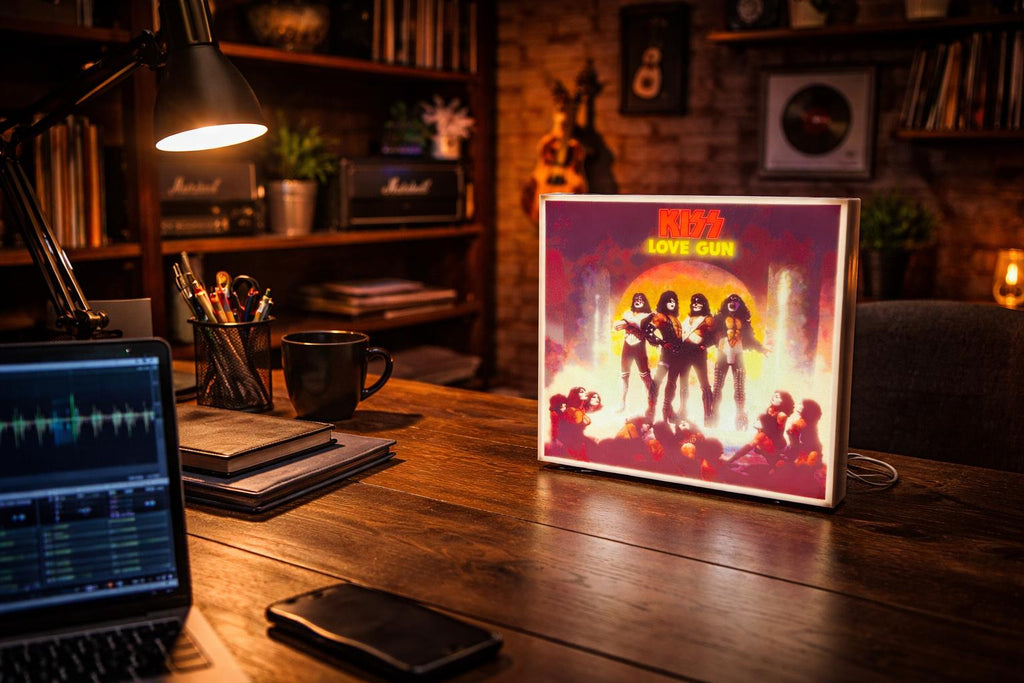 KISS Love Gun Album 3D Light Box