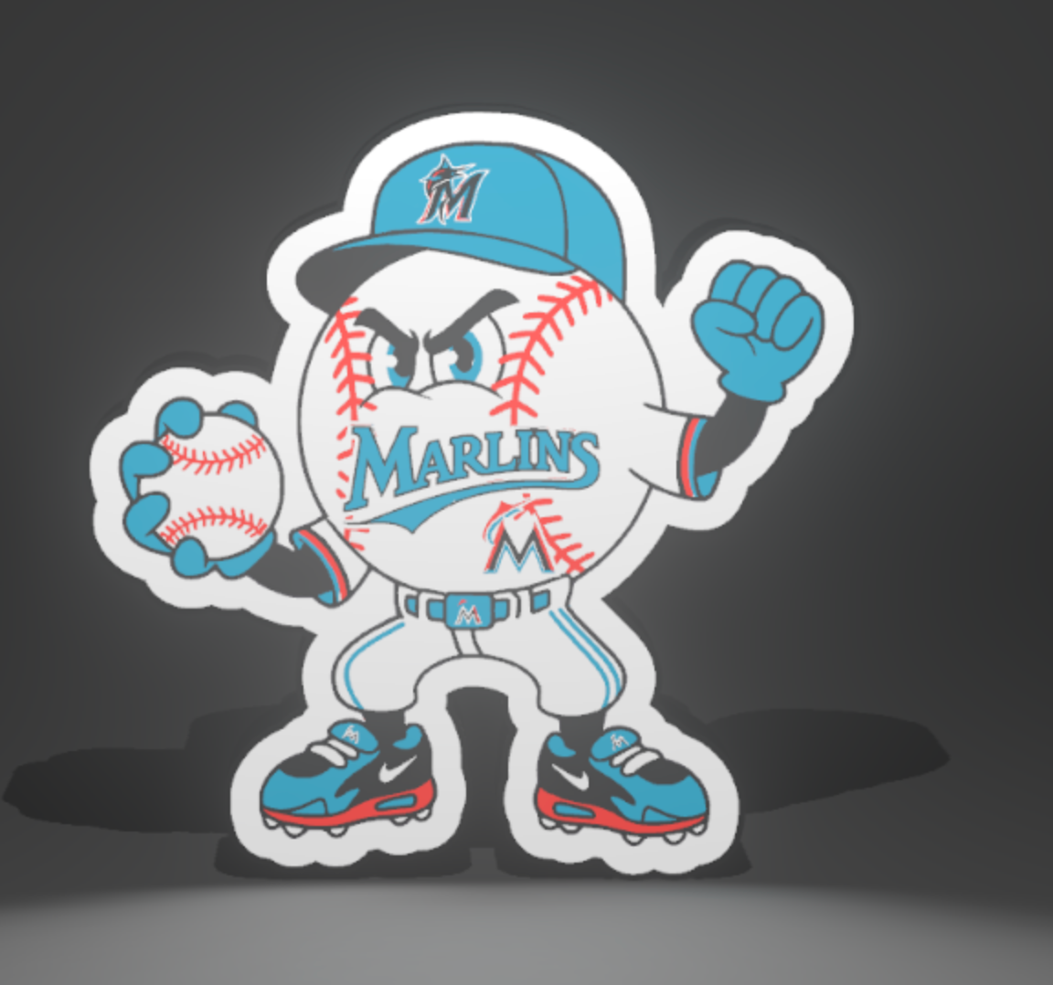 Custom Baseball Teams Light Boxes - Pick From All 30 Teams