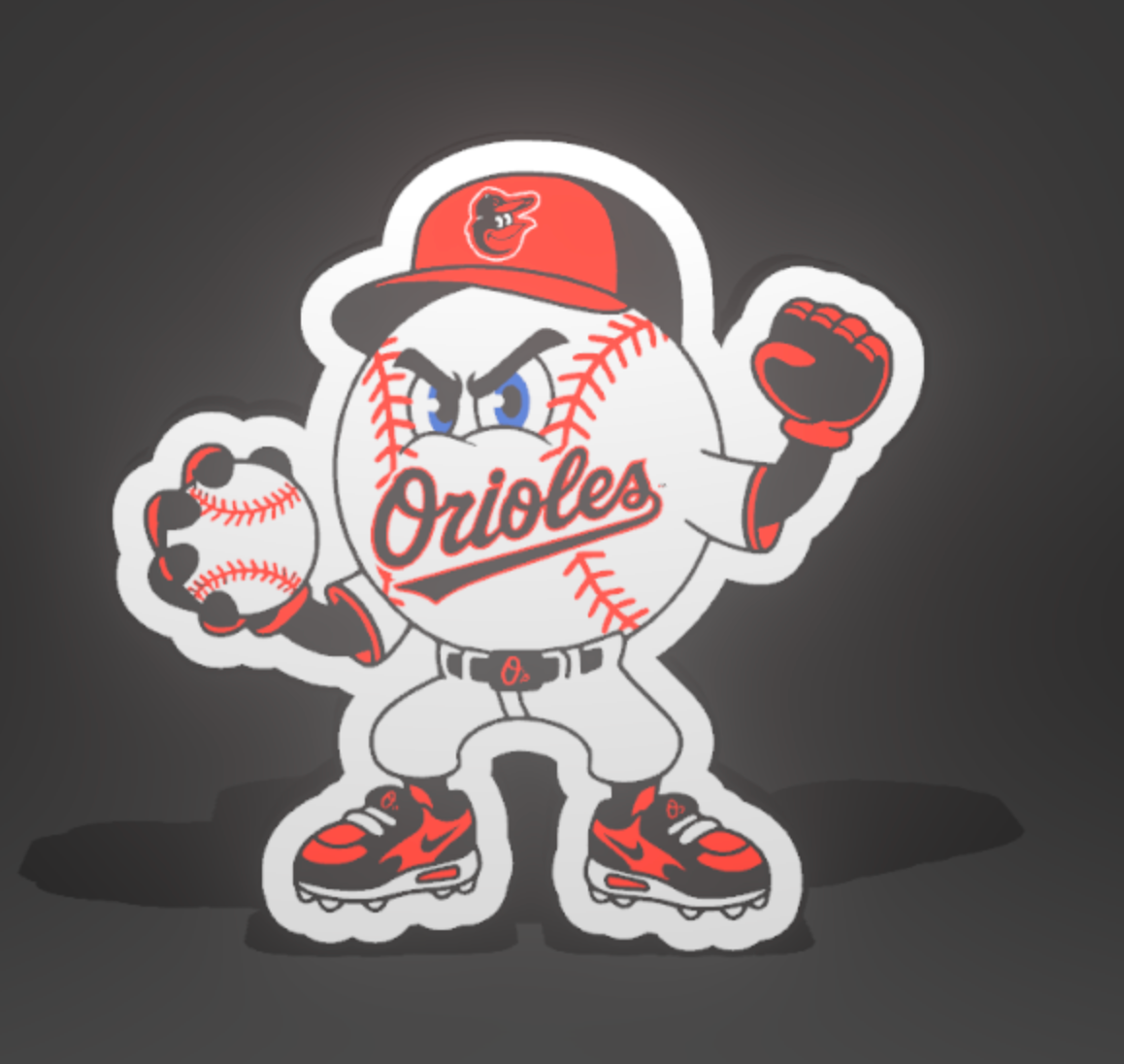 Custom Baseball Teams Light Boxes - Pick From All 30 Teams