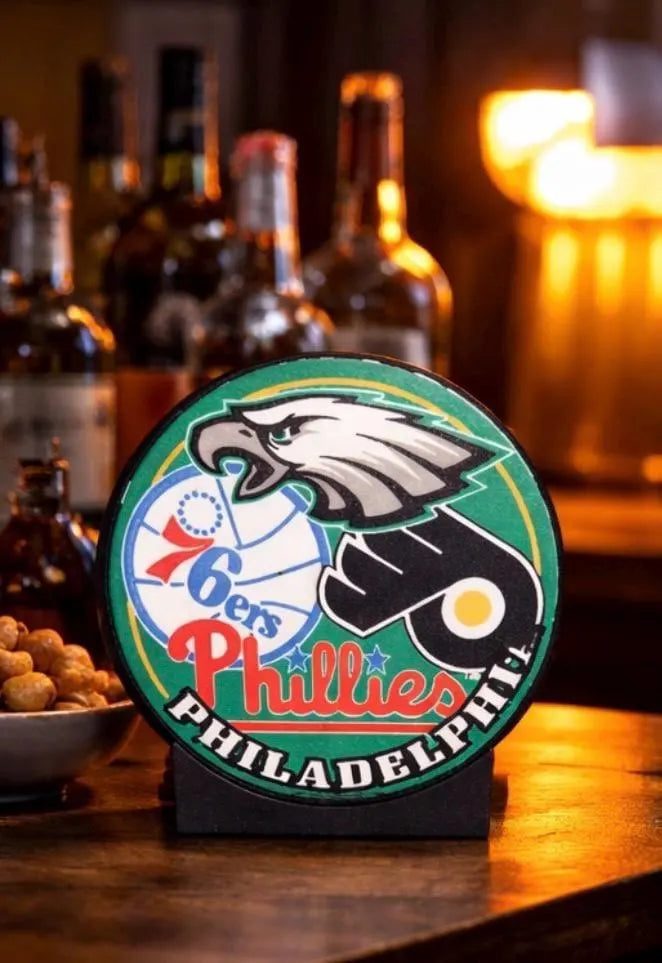 Philadelphia Sports LED Light Box – Eagles, Phillies, Flyers &amp; 76ers Decor