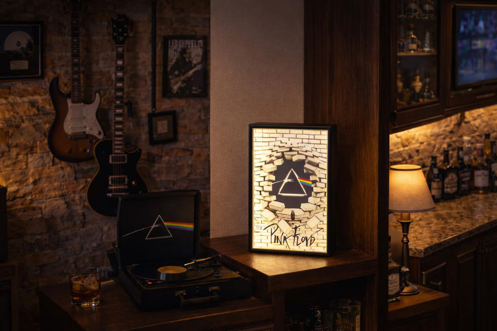Pink Floyd Inspired LED Lithophane Light Box