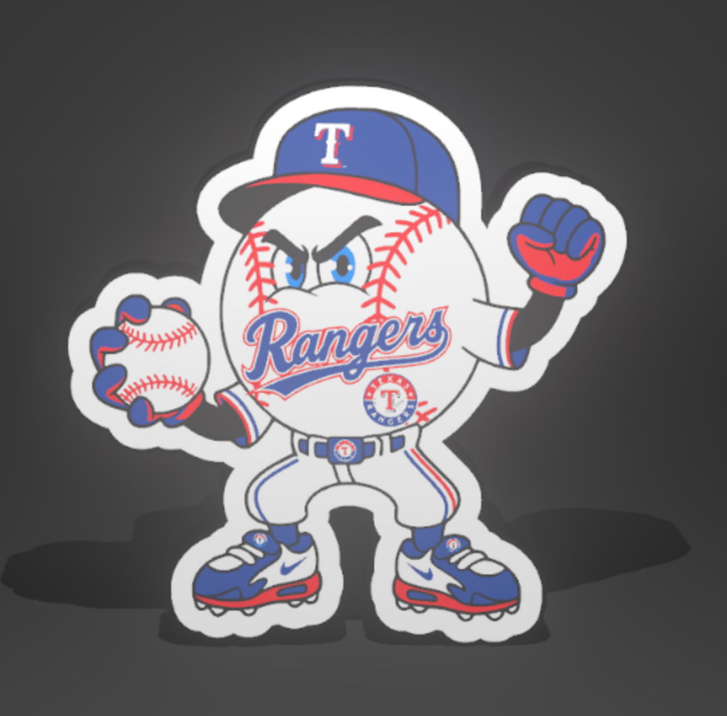 Custom Baseball Teams Light Boxes - Pick From All 30 Teams