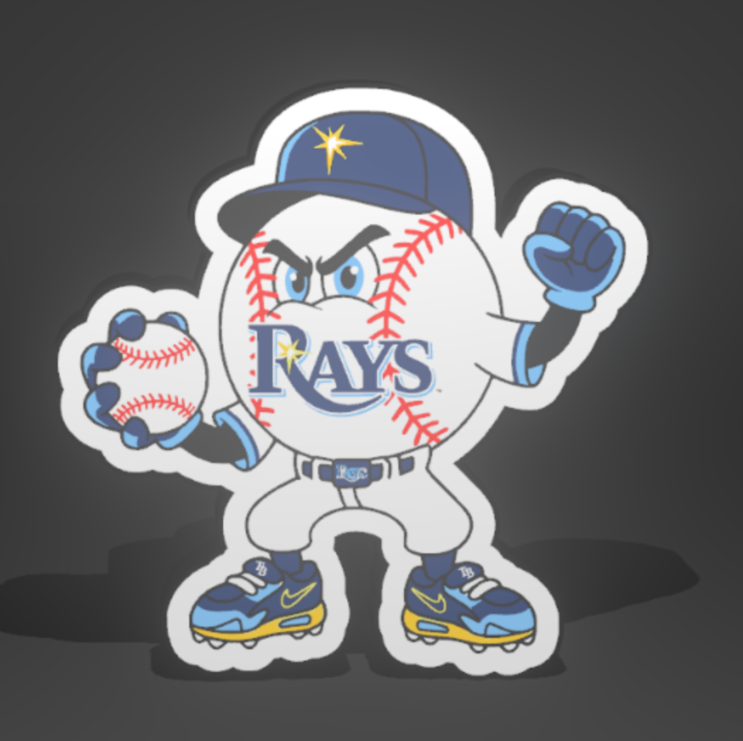 Custom Baseball Teams Light Boxes - Pick From All 30 Teams
