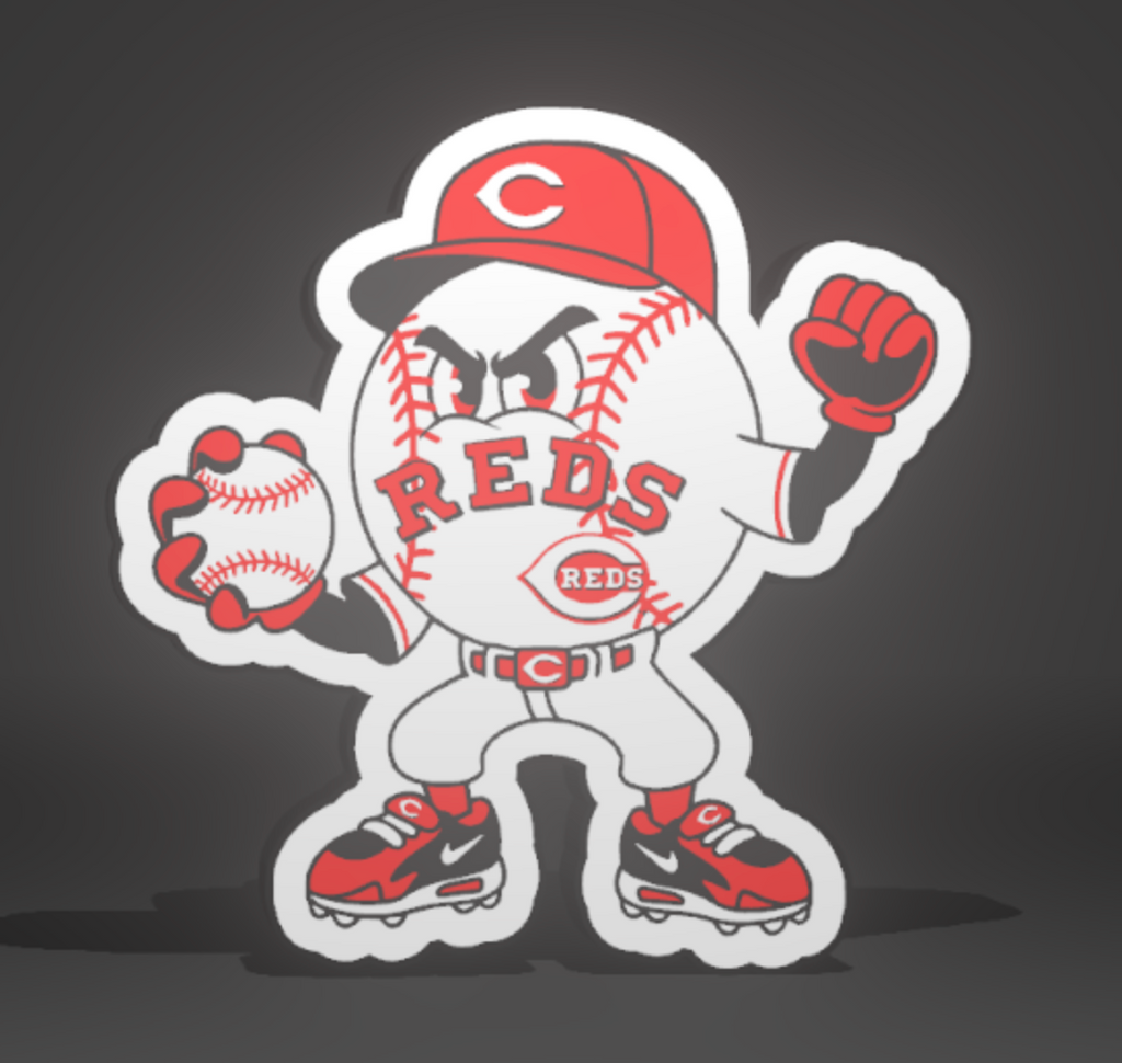 Custom Baseball Teams Light Boxes - Pick From All 30 Teams