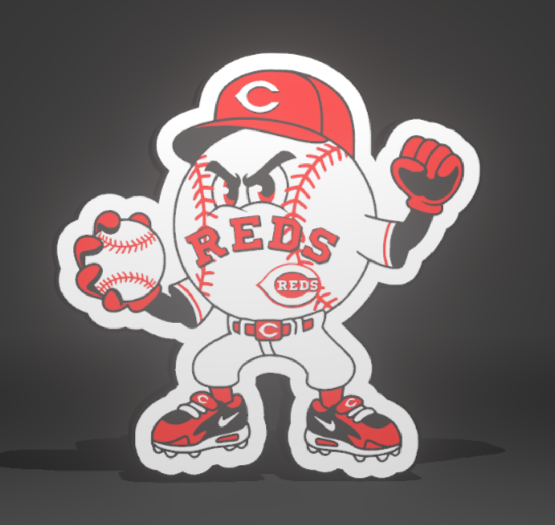 Custom Baseball Teams Light Boxes - Pick From All 30 Teams