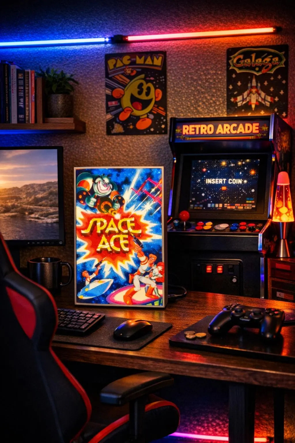 Space Ace 3D Lithophane Light Box