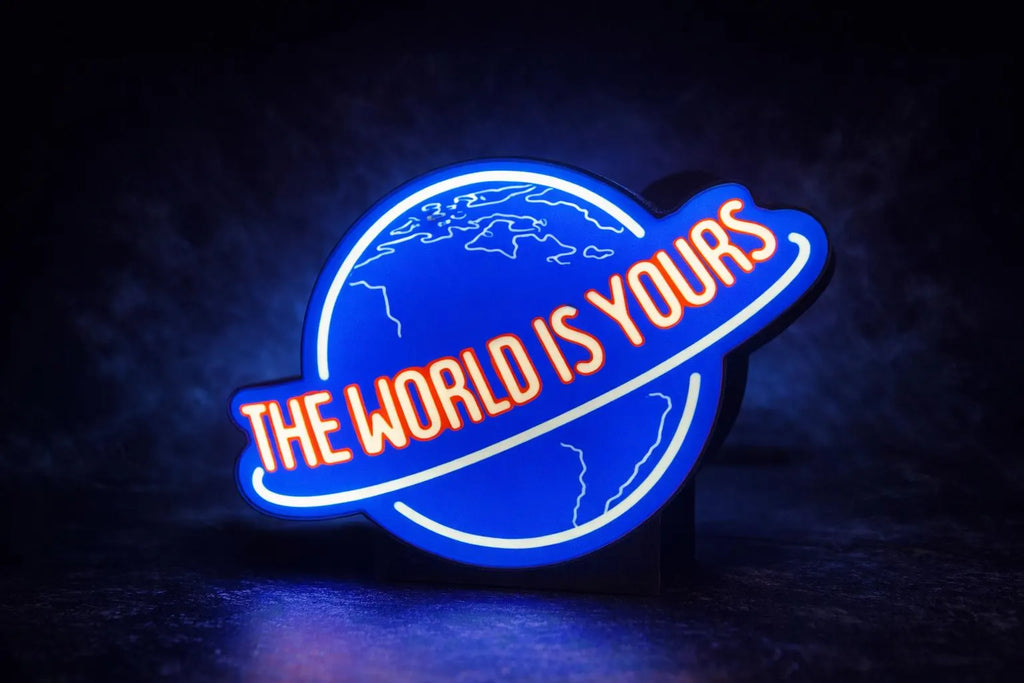 The World Is Yours LED Light Box
