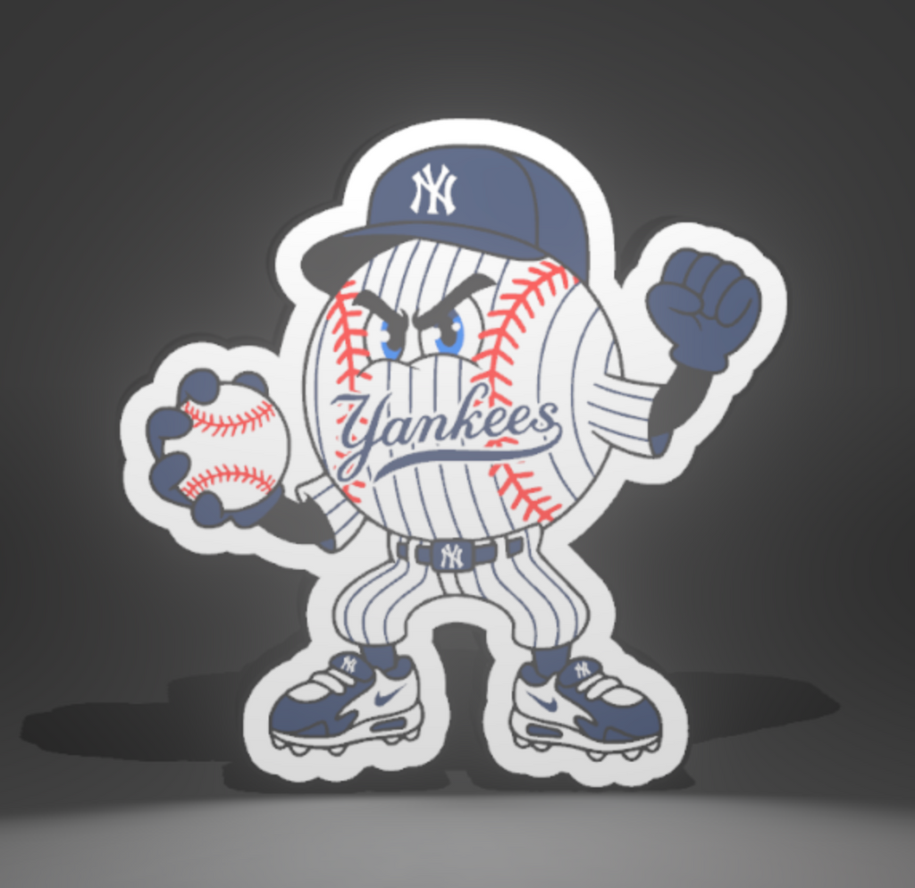 Custom Baseball Teams Light Boxes - Pick From All 30 Teams