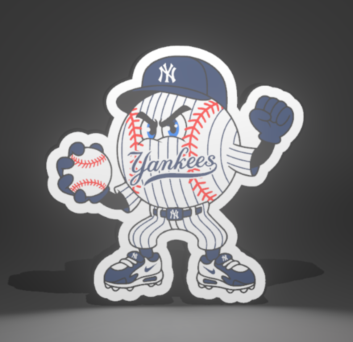 Custom Baseball Teams Light Boxes - Pick From All 30 Teams