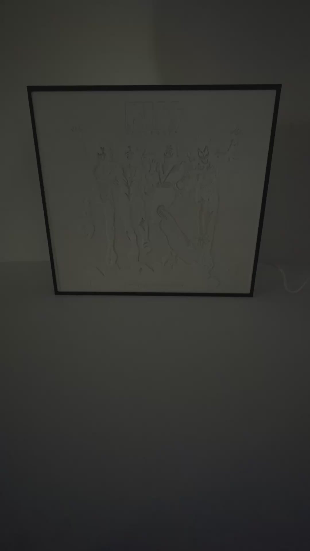 KISS Destroyer Album 3D Light Box