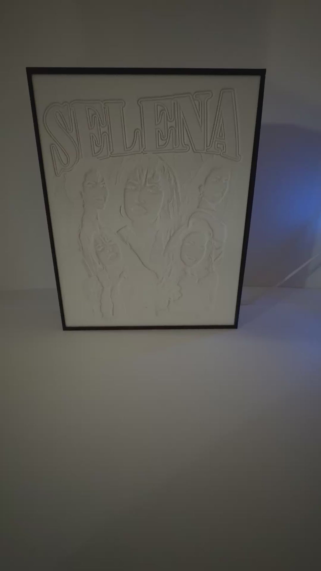 Selena Inspired LED Light Box