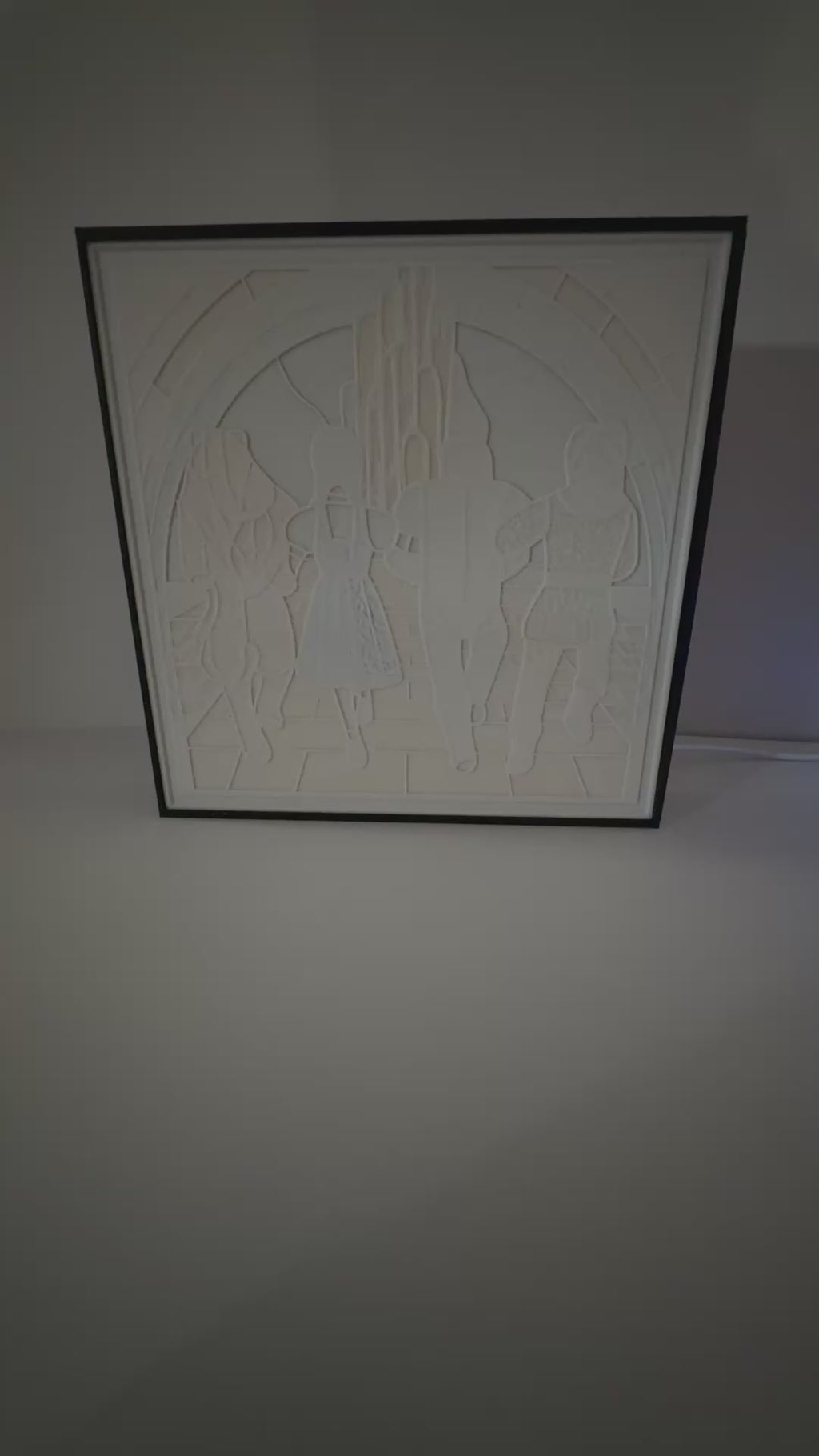 Wizard of Oz Light Box | 3D Printed Lithophane Lamp