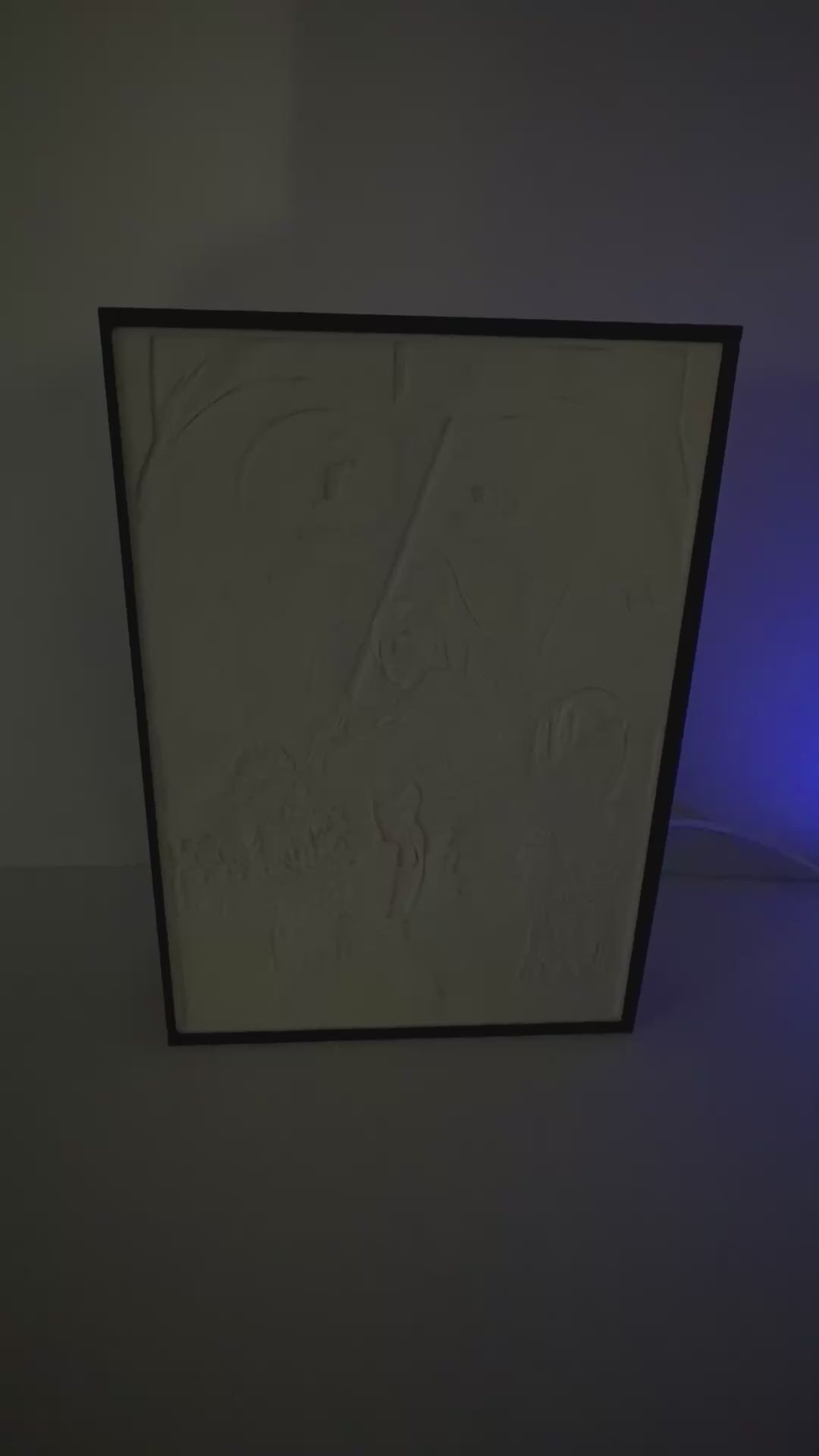 Star Wars Inspired 3D LED Light Box