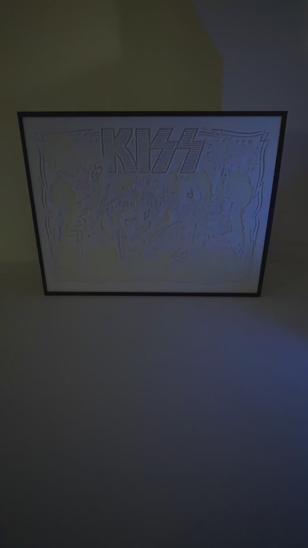 KISS Pinball LED Light Box