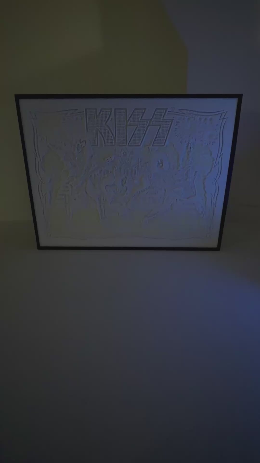 KISS Pinball LED Light Box